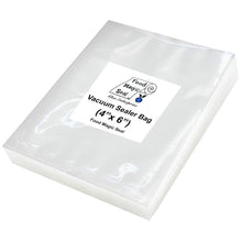 Load image into Gallery viewer, Food Magic Seal 4’’x 6’’ Bags (100)