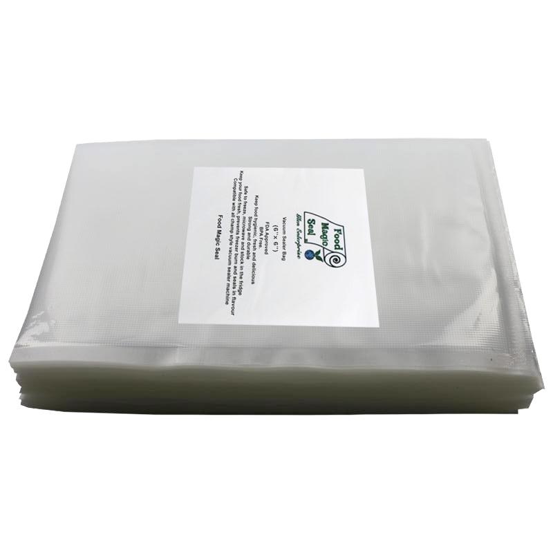 Food Magic Seal 6’’x 6’’ Bags (100)