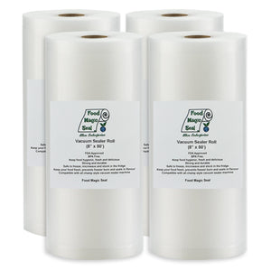 FoodMagicSeal 8''x50' Rolls (4)