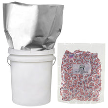 Load image into Gallery viewer, 100-QUART Mylar Bags + 100-100cc Oxygen Absorbers for Long Term Food Storage