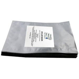 25-1 GALLON 10x16 Mylar Bags + 25-300 cc Oxygen Absorbers Long Term Food Storage