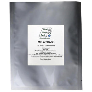 (20) 2 GALLON 14x20 Mylar Bags + 40-400cc Oxygen Absorber Long Term Food Storage