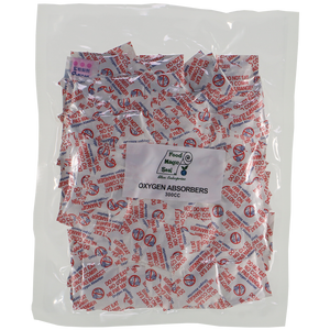 50-1 GALLON 10x16 Mylar Bags + 50-300cc Oxygen Absorbers Long Term Food Storage!